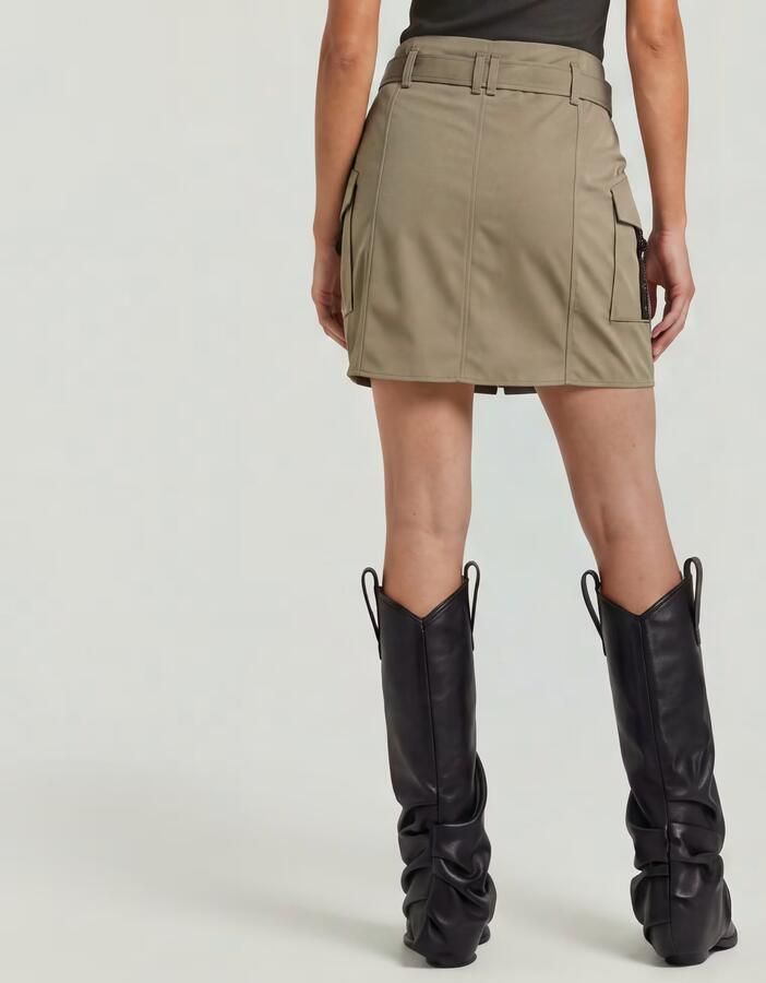 G-Star RAW Tech Rok Beige Dames - Foto 9