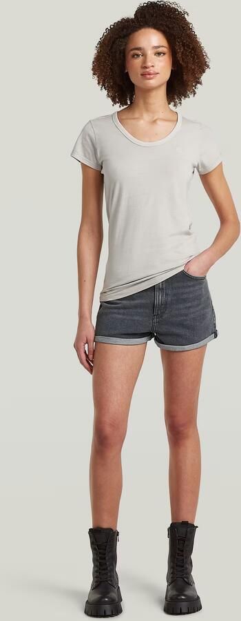 G-Star RAW Tedie Ultra High Short Grijs Dames - Foto 6