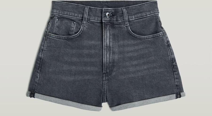 G-Star RAW Tedie Ultra High Short Grijs Dames - Foto 4