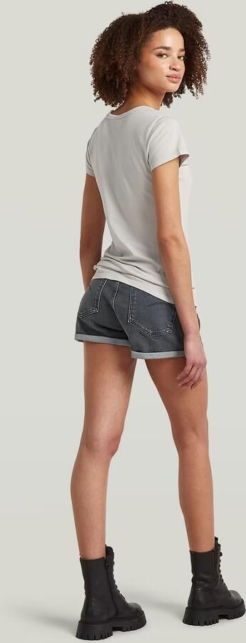 G-Star RAW Tedie Ultra High Short Grijs Dames - Foto 7