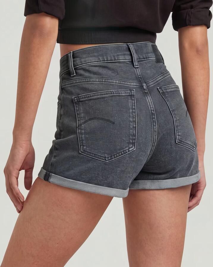 G-Star RAW Tedie Ultra High Short Grijs Dames - Foto 5