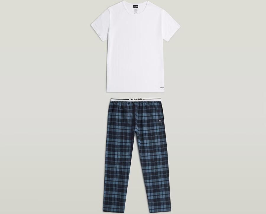 G-Star RAW Tee en Broek Pyjama Set Meerkleurig Heren