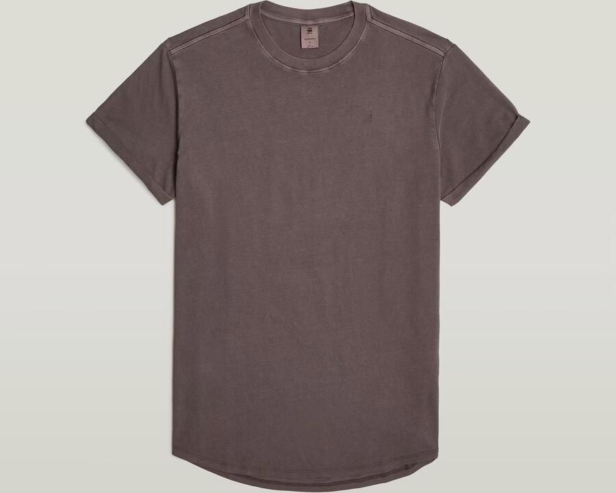 G-Star RAW Text Back Graphic Overdyed Lash T-Shirt Bruin Heren - Foto 5