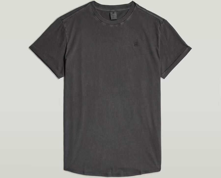G-Star RAW Text Back Graphic Overdyed Lash T-Shirt Zwart Heren - Foto 6