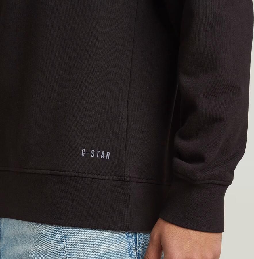 G-Star RAW Text Graphic Sweater Zwart Heren - Foto 2