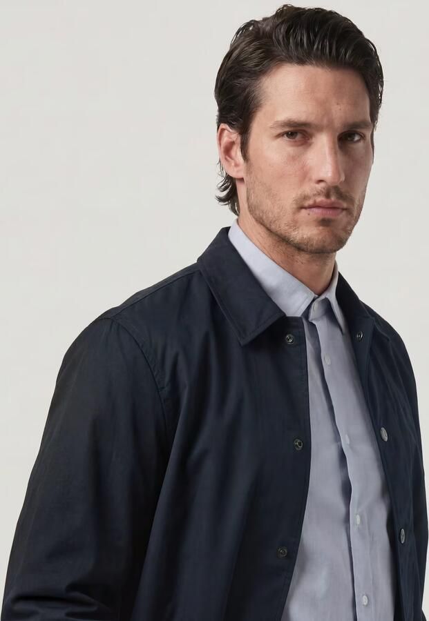 G-Star RAW The Casper Correct Slim Overshirt Donkerblauw Heren - Foto 7