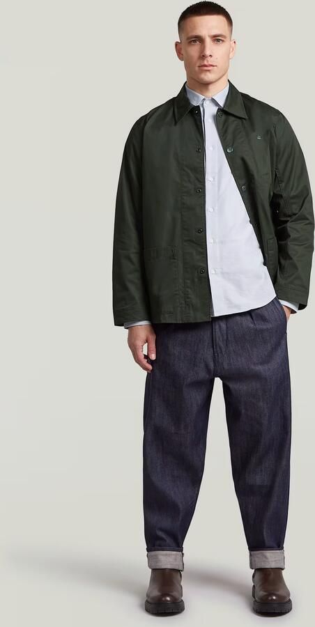 G-Star RAW The Casper Correct Slim Overshirt Grijs Heren - Foto 7
