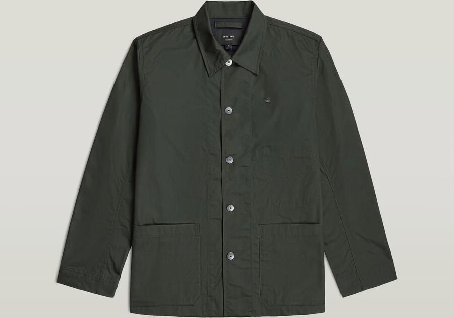 G-Star RAW The Casper Correct Slim Overshirt Grijs Heren - Foto 4