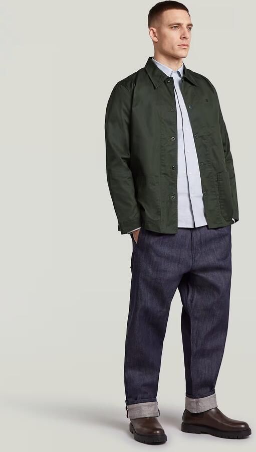 G-Star RAW The Casper Correct Slim Overshirt Grijs Heren - Foto 5