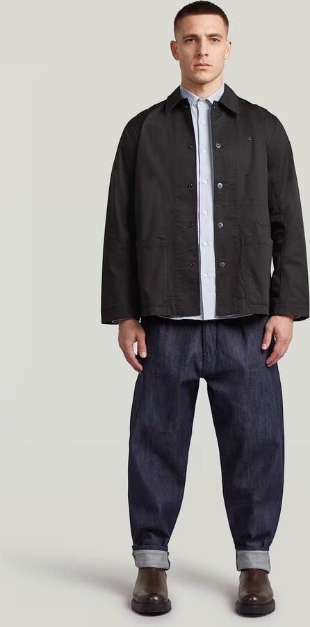 G-Star RAW The Casper Correct Slim Overshirt Zwart Heren - Foto 5