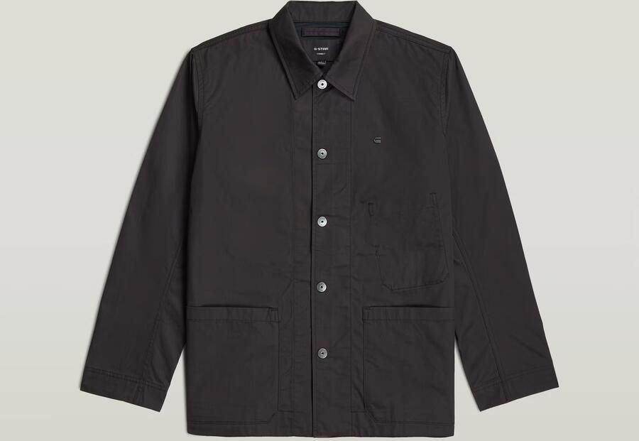 G-Star RAW The Casper Correct Slim Overshirt Zwart Heren - Foto 4