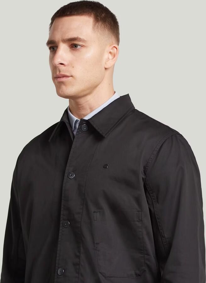 G-Star RAW The Casper Correct Slim Overshirt Zwart Heren - Foto 3