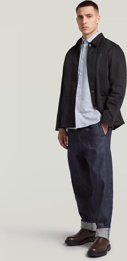 G-Star RAW The Casper Correct Slim Overshirt Zwart Heren - Foto 6