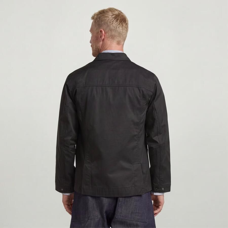 G-Star RAW The Casper Correct Slim Overshirt Zwart Heren - Foto 3