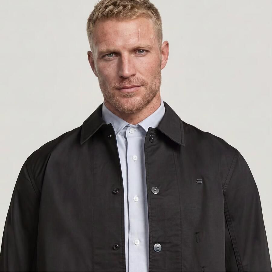 G-Star RAW The Casper Correct Slim Overshirt Zwart Heren - Foto 4