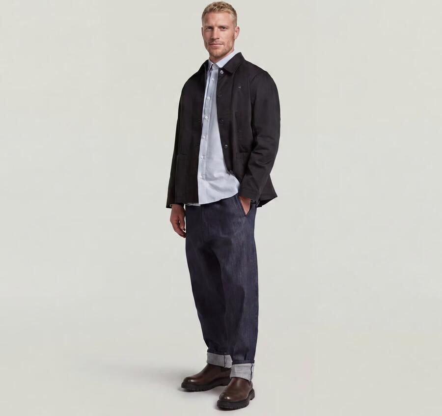 G-Star RAW The Casper Correct Slim Overshirt Zwart Heren - Foto 7