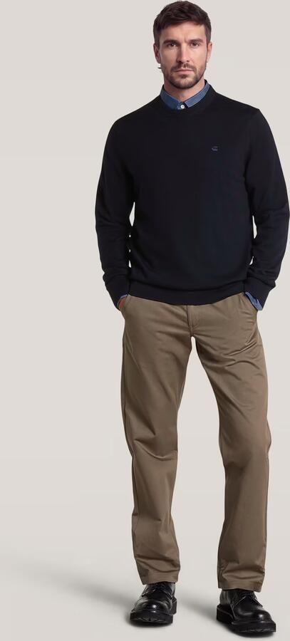 G-Star RAW The Floris Correct Crew Neck Pullover Donkerblauw Heren - Foto 6