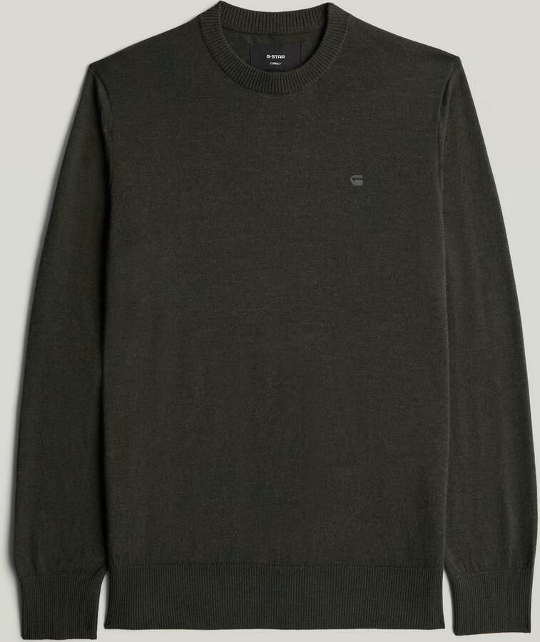 G-Star RAW The Floris Correct Crew Neck Pullover Meerkleurig Heren