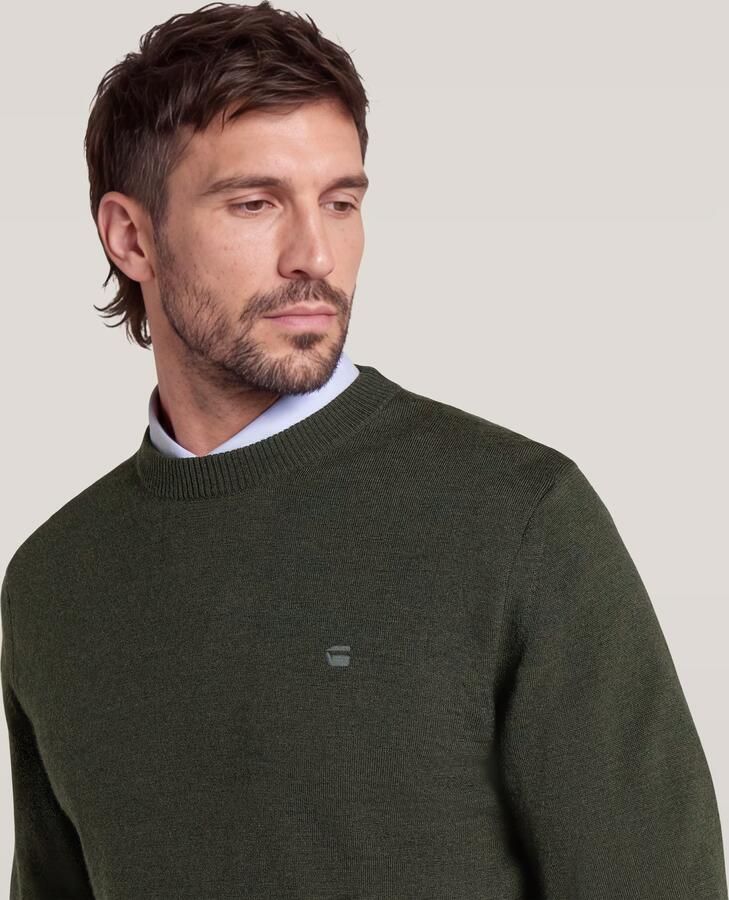 G-Star RAW The Floris Correct Crew Neck Pullover Meerkleurig Heren - Foto 3