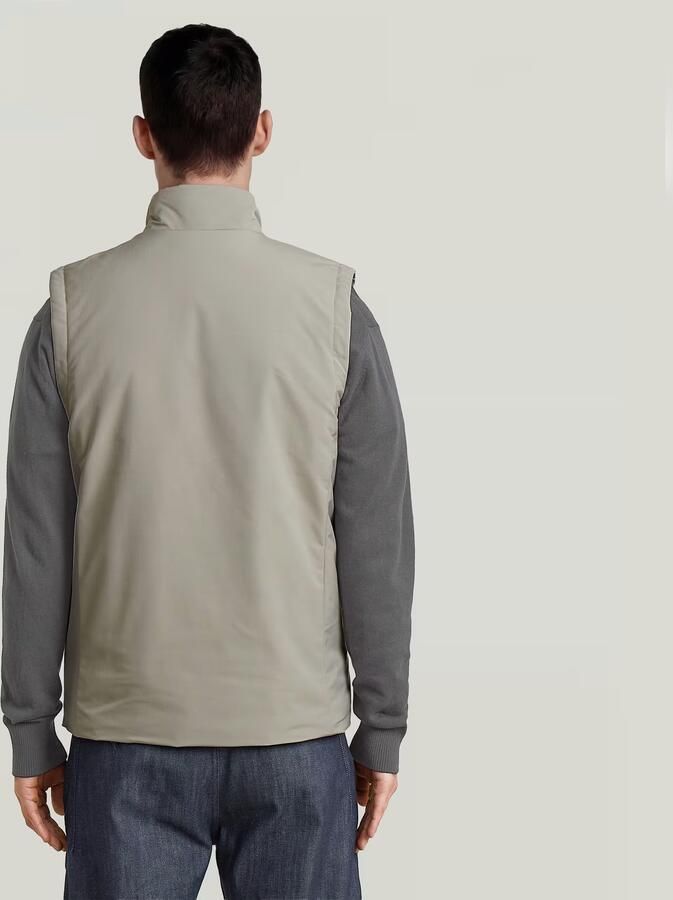 G-Star RAW The Fredrik Correct Padded Vest Beige Heren - Foto 4