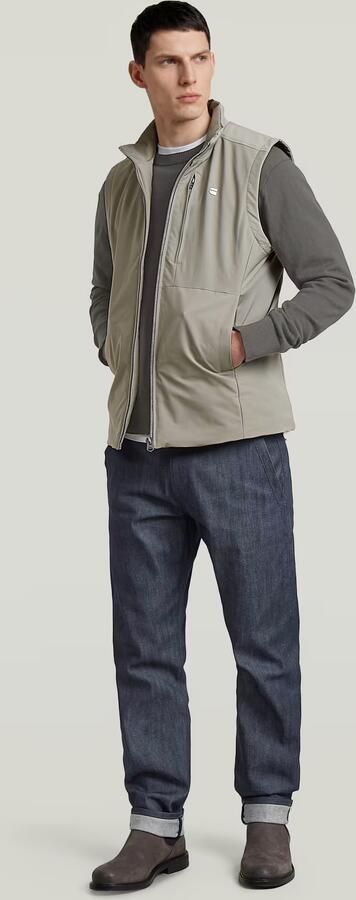G-Star RAW The Fredrik Correct Padded Vest Beige Heren - Foto 7