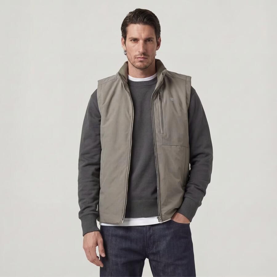 G-Star RAW The Fredrik Correct Padded Vest Beige Heren - Foto 3