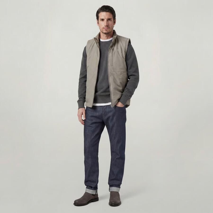 G-Star RAW The Fredrik Correct Padded Vest Beige Heren - Foto 5