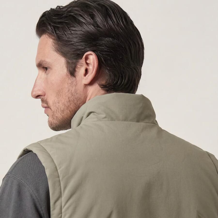 G-Star RAW The Fredrik Correct Padded Vest Beige Heren - Foto 6