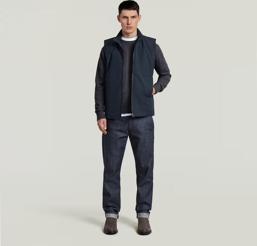 G-Star RAW The Fredrik Correct Padded Vest Donkerblauw Heren - Foto 3