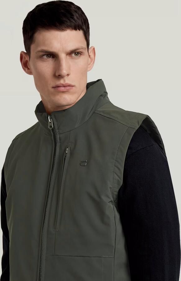 G-Star RAW The Fredrik Correct Padded Vest Grijs Heren - Foto 3