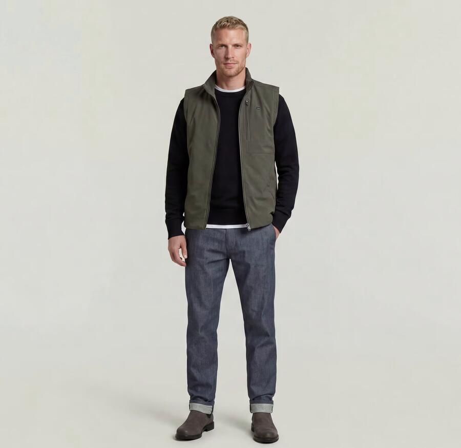 G-Star RAW The Fredrik Correct Padded Vest Grijs Heren - Foto 4