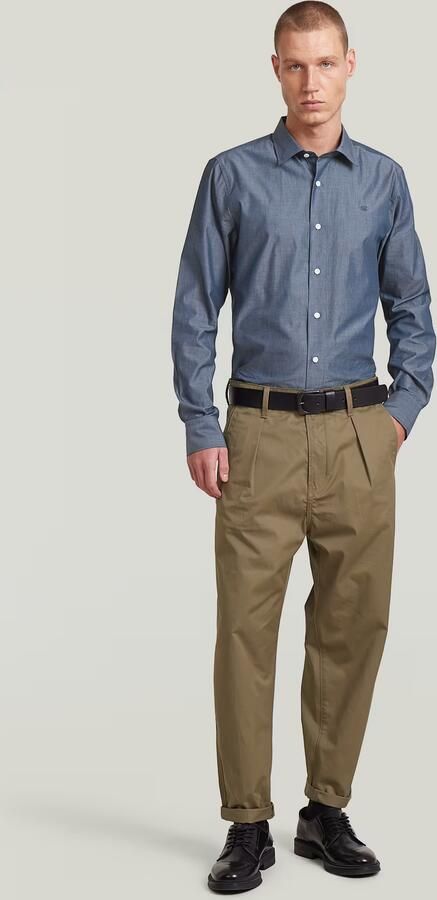 G-Star RAW The Hendrik Correct Slim Overhemd Meerkleurig Heren - Foto 6
