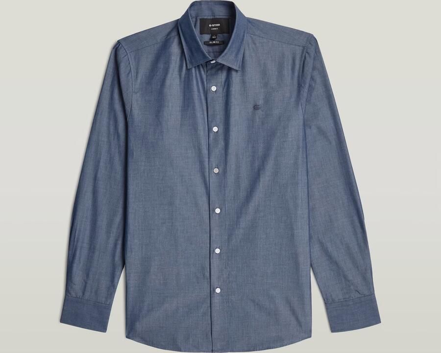 G-Star RAW The Hendrik Correct Slim Overhemd Meerkleurig Heren - Foto 4