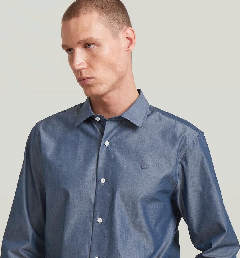 G-Star RAW The Hendrik Correct Slim Overhemd Meerkleurig Heren - Foto 3