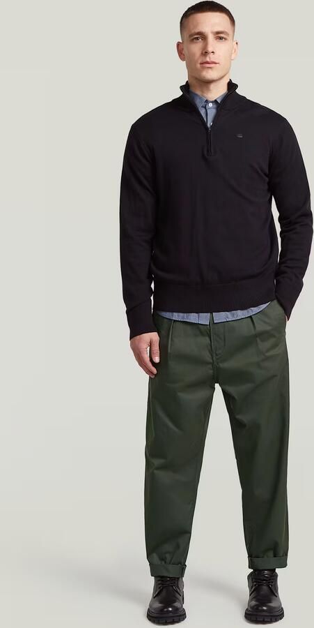 G-Star RAW The Ignaz- Correct Pleated Chino Relaxed Grijs Heren - Foto 6