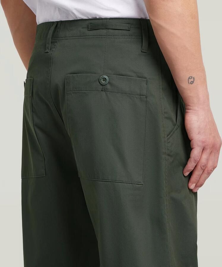 G-Star RAW The Ignaz- Correct Pleated Chino Relaxed Grijs Heren - Foto 3