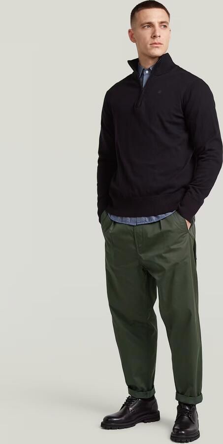 G-Star RAW The Ignaz- Correct Pleated Chino Relaxed Grijs Heren - Foto 5