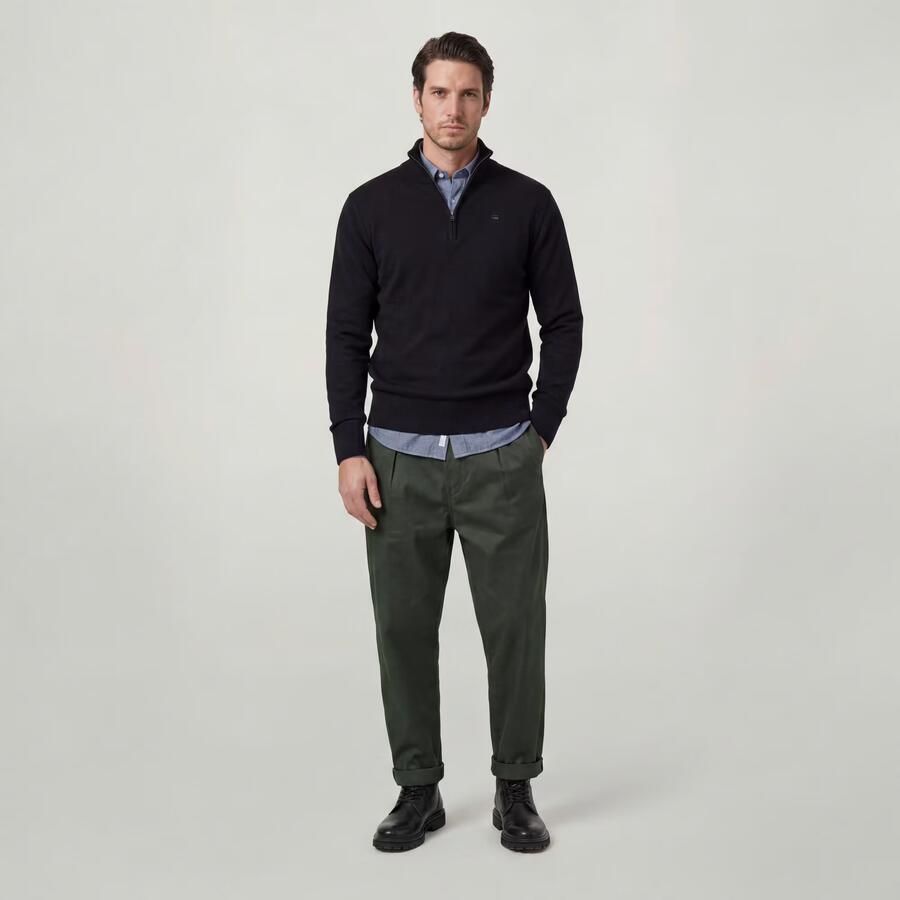 G-Star RAW The Ignaz- Correct Pleated Chino Relaxed Grijs Heren - Foto 3
