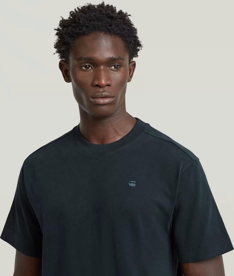 G-Star RAW The Leonard Heavyweight T-Shirt Donkerblauw Heren - Foto 3