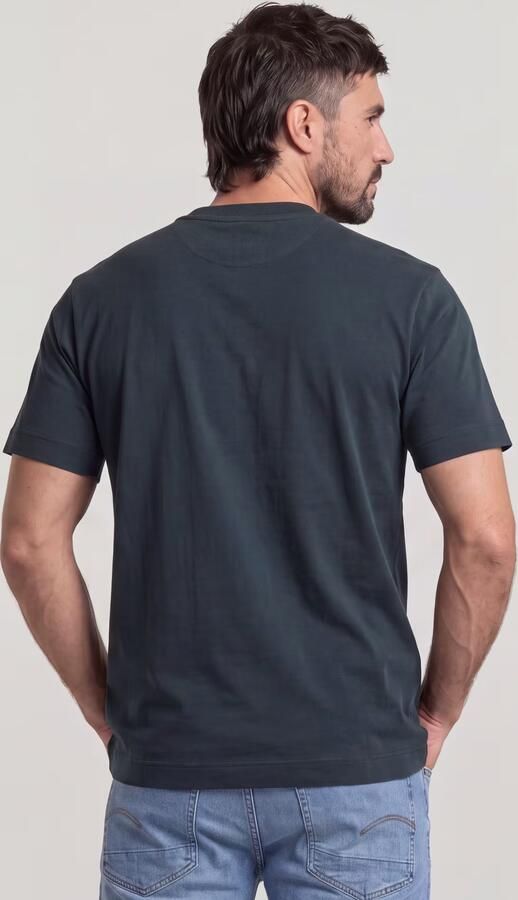 G-Star RAW The Leonard Heavyweight T-Shirt Donkerblauw Heren - Foto 5