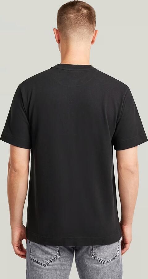 G-Star RAW The Leonard Heavyweight T-Shirt Zwart Heren