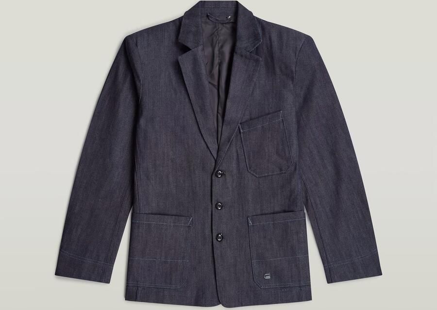 G-Star RAW The Mauritz Correct Blazer Donkerblauw Heren - Foto 4