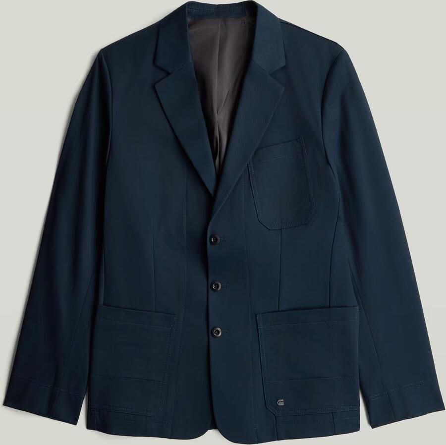 G-Star RAW The Mauritz Correct Blazer Donkerblauw Heren