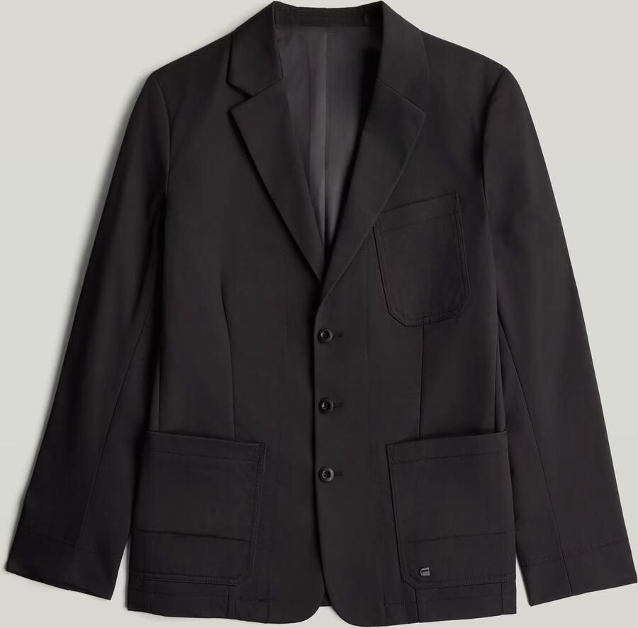 G-Star RAW The Mauritz Correct Blazer Zwart Heren