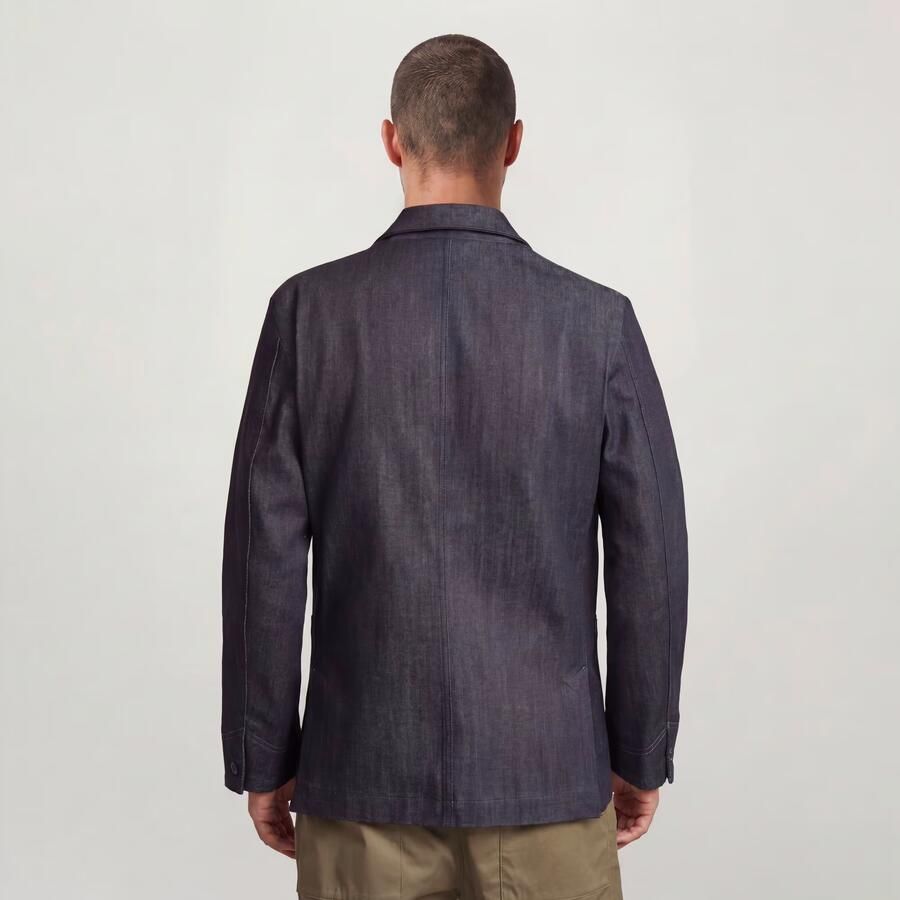 G-Star RAW The Mauritz Correct Selvedge Blazer Donkerblauw Heren - Foto 2