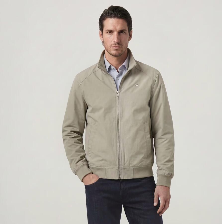 G-Star RAW The Quinten Correct Track Bomberjack Beige Heren - Foto 6