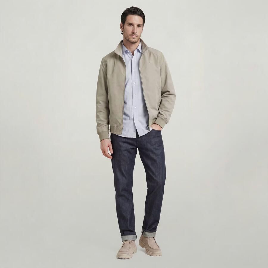G-Star RAW The Quinten Correct Track Bomberjack Beige Heren - Foto 4