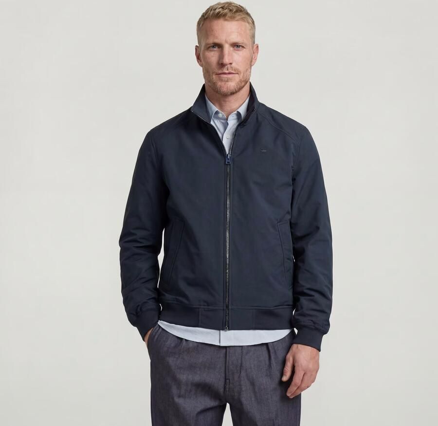 G-Star RAW The Quinten Correct Track Bomberjack Donkerblauw Heren - Foto 4