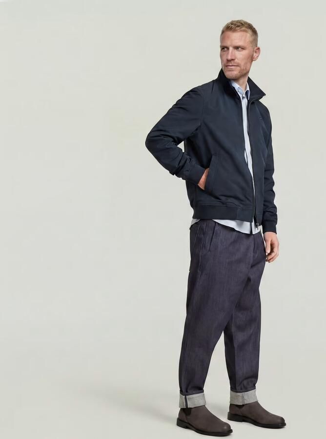 G-Star RAW The Quinten Correct Track Bomberjack Donkerblauw Heren - Foto 6
