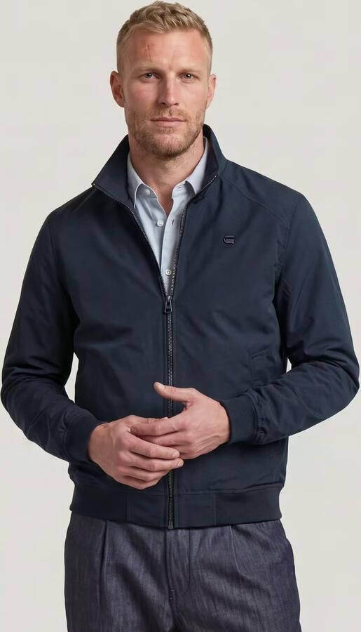 G-Star RAW The Quinten Correct Track Bomberjack Donkerblauw Heren - Foto 6